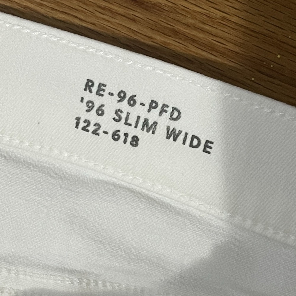 J.CREW Slim-wide Jean Size 28 White NEW Coastal Casual Beach Summer Modern CH680 - Picture 9 of 16